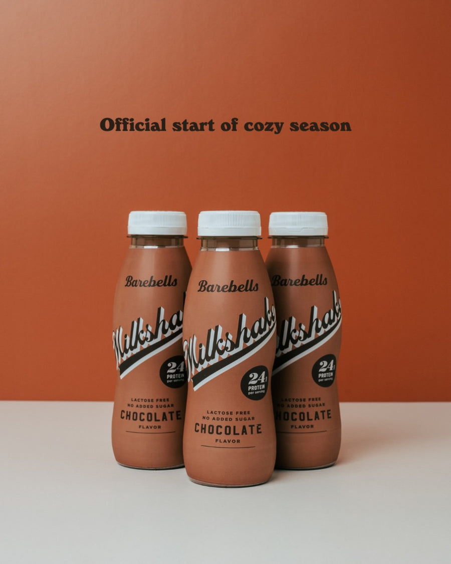 Cozy season calls for chocolate🤎🍂
#barebells #barebellsnl